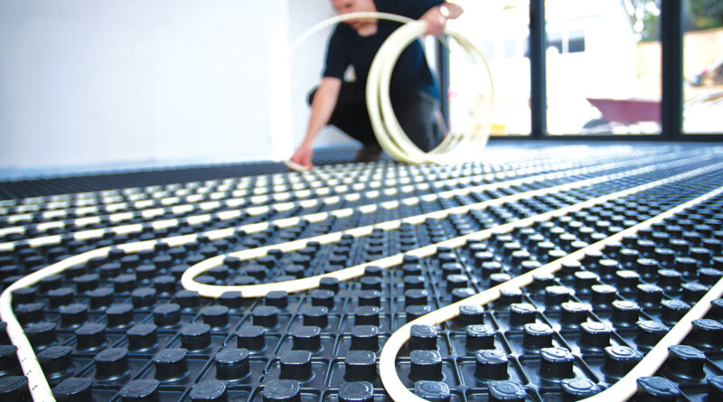 Grindinio šildymo sistemos montavimas Vilniuje